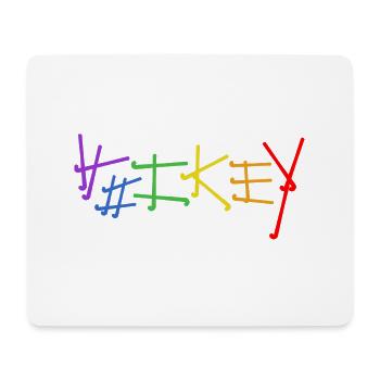 field hockey player hockey team - Mouse Pad (horizontal) - white - Front