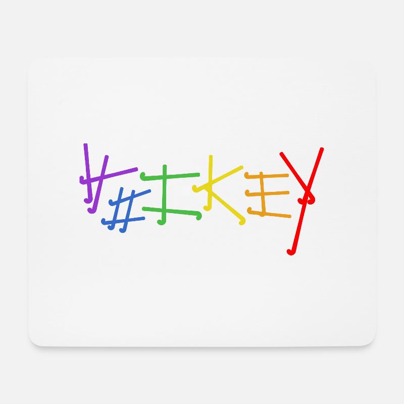 feldhockey hockeyspieler hockeyteam - Mousepad (Querformat) - Weiß
