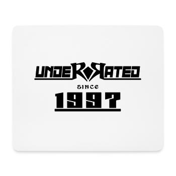 1997 birthday 25 years 25th anniversary underrated - Mouse Pad (horizontal) - white - Front