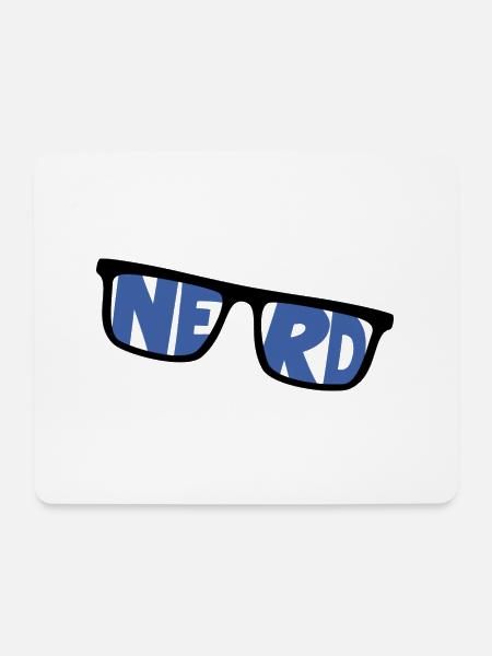 nerd coder server download cyberspace programmer - Mouse Pad (horizontal) - white