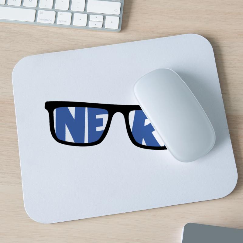 nerd coder server download cyberspace programmer Mousepad (Querformat)