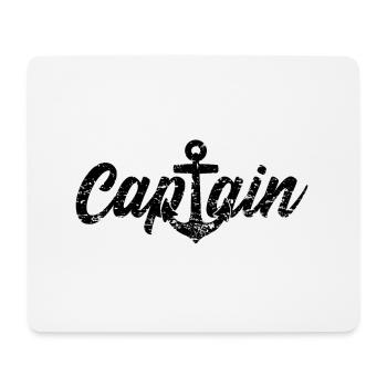 Capitaine capitaine - Tapis de souris (format paysage) - blanc - Devant
