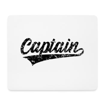 Capitaine capitaine - Tapis de souris (format paysage) - blanc - Devant
