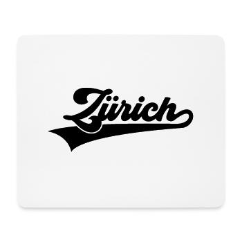 ZÜRICH SCHWEIZ - Mousepad (Querformat) - Weiß - Vorne
