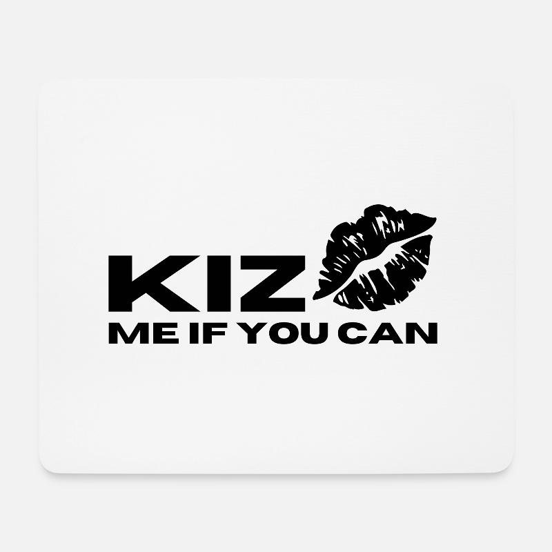 KIZ me if you can KIZOMBA - Mousepad (Querformat) - Weiß