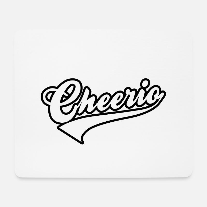 Cheerio - Mouse Pad (horizontal) - white
