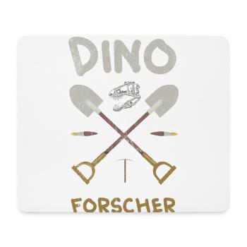 Dinosaurier Forscher Design für Jungs - Mousepad (Querformat) - Weiß - Vorne
