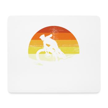 Ich Bin Ein Radfahrer-design Für Eine Radtour - Mousepad (Querformat) - Weiß - Vorne