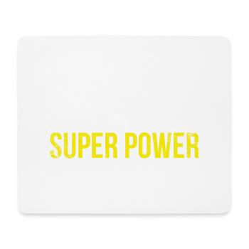 Baking is my superpower for bakers or baking - Mouse Pad (horizontal) - white - Front