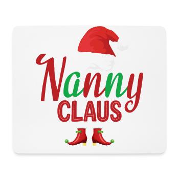Nanny Claus Design Für Großmutter Oma - Mousepad (Querformat) - Weiß - Vorne