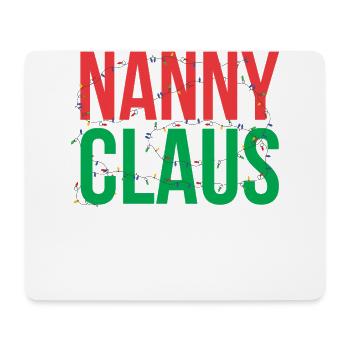 Nanny Claus Design Für Großmutter Oma - Mousepad (Querformat) - Weiß - Vorne