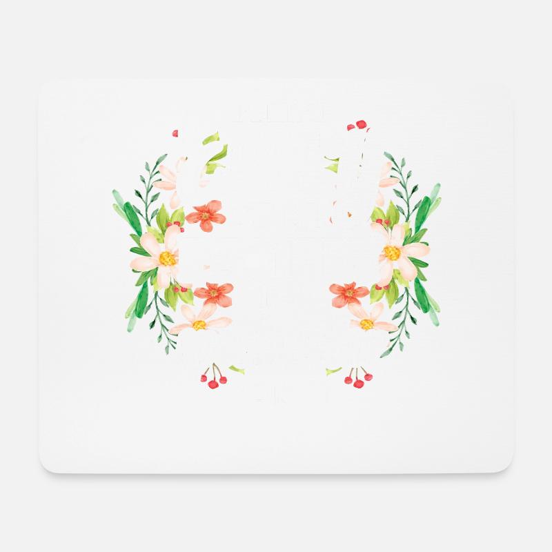 Hinter Jeder Vernünftigen Familie Steckt Ein - Mousepad (Querformat) - Weiß