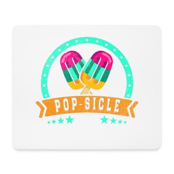 Things are on the verge of pop-sicle-off - Mouse Pad (horizontal) - white - Front