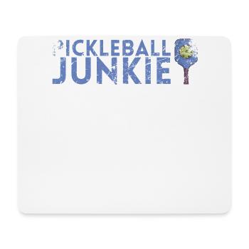 Pickleball-junkie Für Pickleball-spieler Oder - Mousepad (Querformat) - Weiß - Vorne