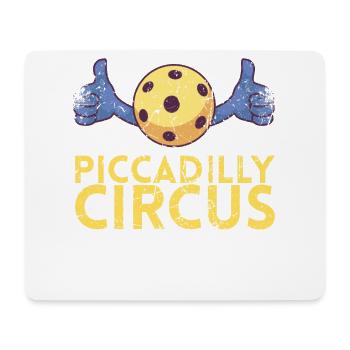 Piccadilly Circus pour les joueurs de pickleball ou - Tapis de souris (format paysage) - blanc - Devant