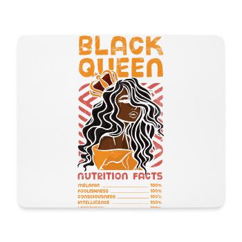 Informations nutritionnelles Black Queen pour Pride African - Tapis de souris (format paysage) - blanc - Devant