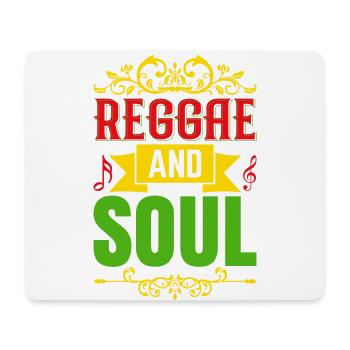 Reggae and Soul Reggae Style Design for - Mouse Pad (horizontal) - white - Front