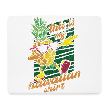 Dies Ist Mein Hawaiihemd-design Für - Mousepad (Querformat) - Weiß - Vorne