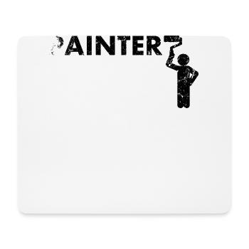 Maler-dekorateur-design Für Maler-künstler - Mousepad (Querformat) - Weiß - Vorne
