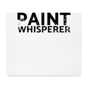 Paint Whisperer Decorator Design pour les peintres - Tapis de souris (format paysage) - blanc - Devant