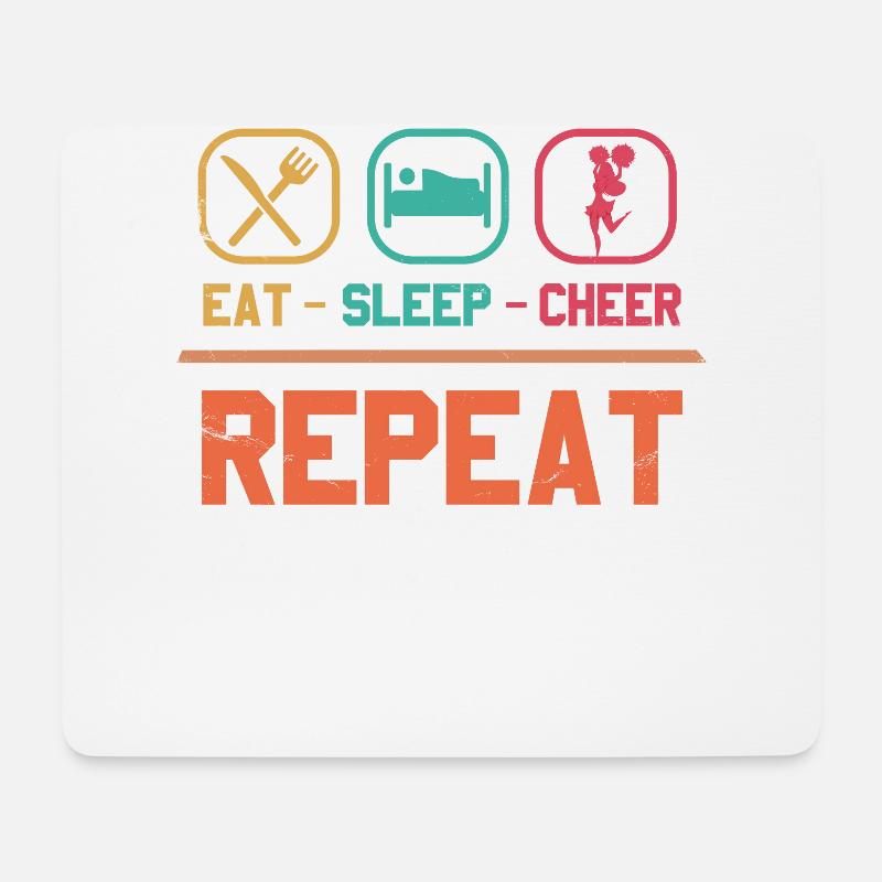 Alles Über Dieses Basisdesign Für Cheerleader - Mousepad (Querformat) - Weiß