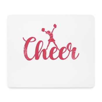 Straight Outta Cheer Practice for Cheerleaders - Mouse Pad (horizontal) - white - Front