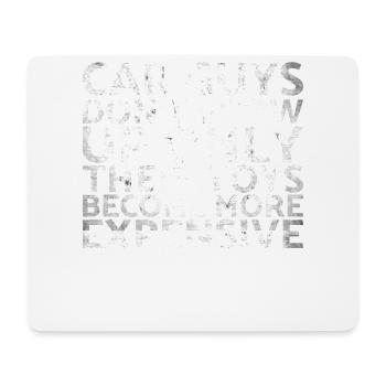 Autotypen Werden Nicht Nur Für Ihre Spielsachen - Mousepad (Querformat) - Weiß - Vorne