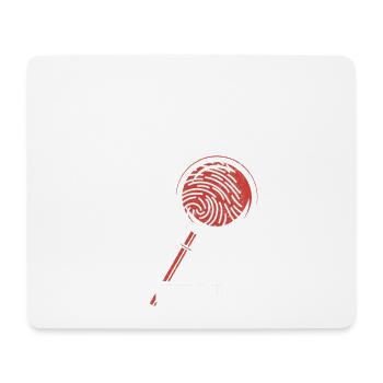 Machen Sie Meine Arbeit Einfacher Hinterlassen Sie - Mousepad (Querformat) - Weiß - Vorne