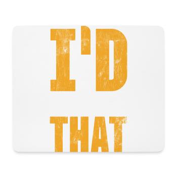 I would analyze that, investigators - Mouse Pad (horizontal) - white - Front