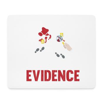 I'm just here to prove it - Mouse Pad (horizontal) - white - Front