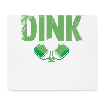 Das Leben Ist Erstaunlich, Pickleball Macht Es - Mousepad (Querformat) - Weiß - Vorne