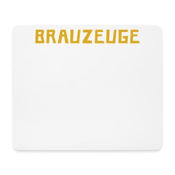 Brewman Beer Drinker - Mousepad (Querformat) - Weiß - Vorne