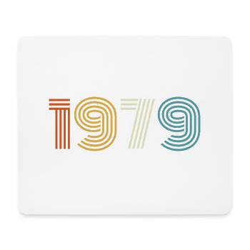 1979 Geschenk 1979 Jahrgang 1979 - Mousepad (Querformat) - Weiß - Vorne