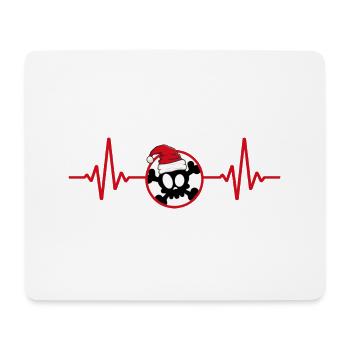 merry x mas Weihnachtsgeschenk "Vorfreude xmas" - Mousepad (Querformat) - Weiß - Vorne