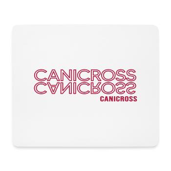 Canicross dogrun laufen mit Hund Hundetraining - Mousepad (Querformat) - Weiß - Vorne
