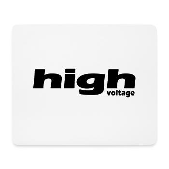 Electrician Watt Volt Resistor High Voltage - Mouse Pad (horizontal) - white - Front
