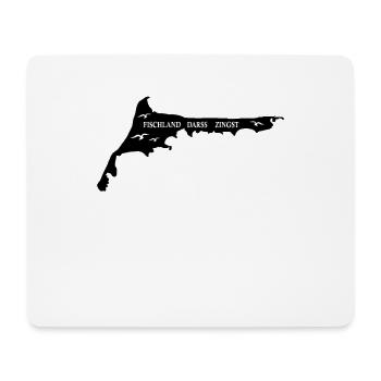 Ostsee Darss Fischland Zingst Geschenk - Mousepad (Querformat) - Weiß - Vorne