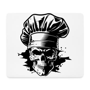 Chef Skeleton Chef - Mouse Pad (horizontal) - white - Front