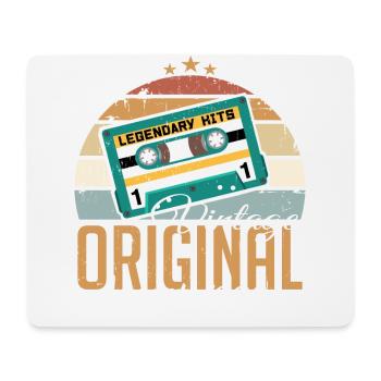 August 1990 Jubiläum 1990 Legenden August - Mousepad (Querformat) - Weiß - Vorne