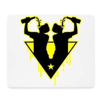 Drinker Team Bottle - Mouse Pad (horizontal) - white - Front