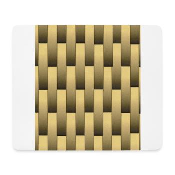 Modèle Mobile Phone Case Tapis de souris Coaster or Téléphone portable - Tapis de souris (format paysage) - blanc - Devant
