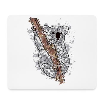 Koalaa GeomeTRIX bunt - Mousepad (Querformat) - Weiß - Vorne
