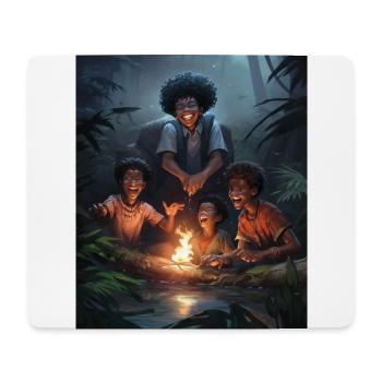 The joys of the forest - Mouse Pad (horizontal) - white - Front
