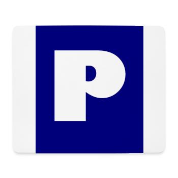 Parking for cars - Mouse Pad (horizontal) - white - Front