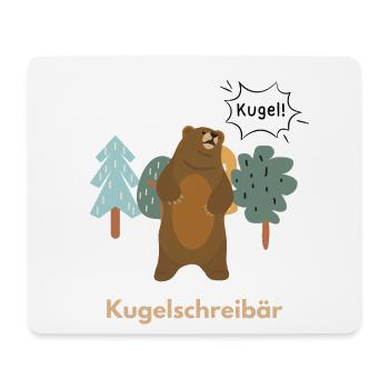 Kugelschreibär - Mousepad (Querformat) - Weiß - Vorne
