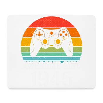 1945 Birthday Gift For All Gamers 1945 - Mouse Pad (horizontal) - white - Front