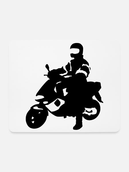 Roller - Mousepad (Querformat) - Weiß