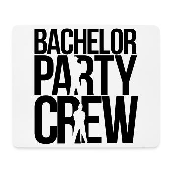 bachelor party crew - Mousepad (Querformat) - Weiß - Vorne