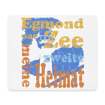 Egmond aan Zee - Mousepad (Querformat) - Weiß - Vorne