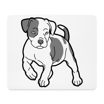 dog - Mouse Pad (horizontal) - white - Front